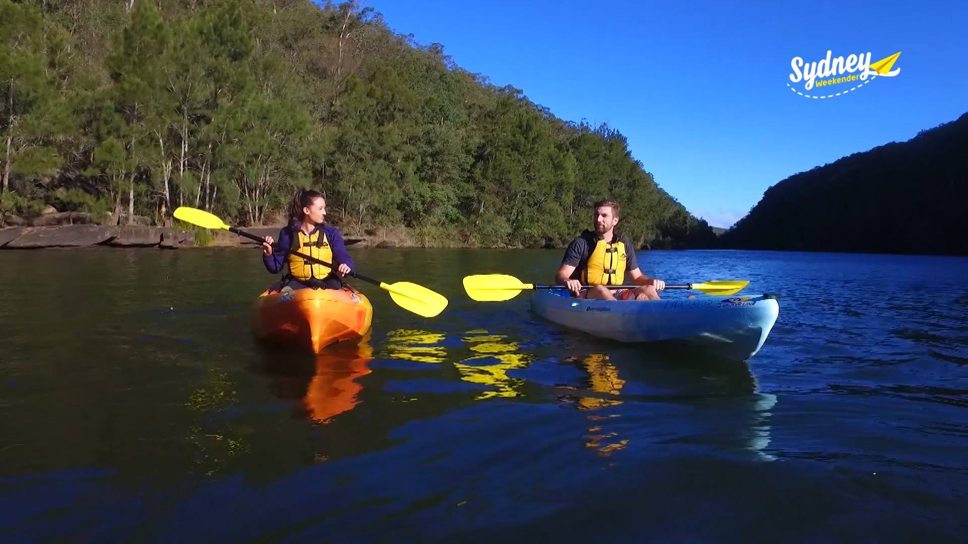 Kayaking the Nepean Sydney Weekender