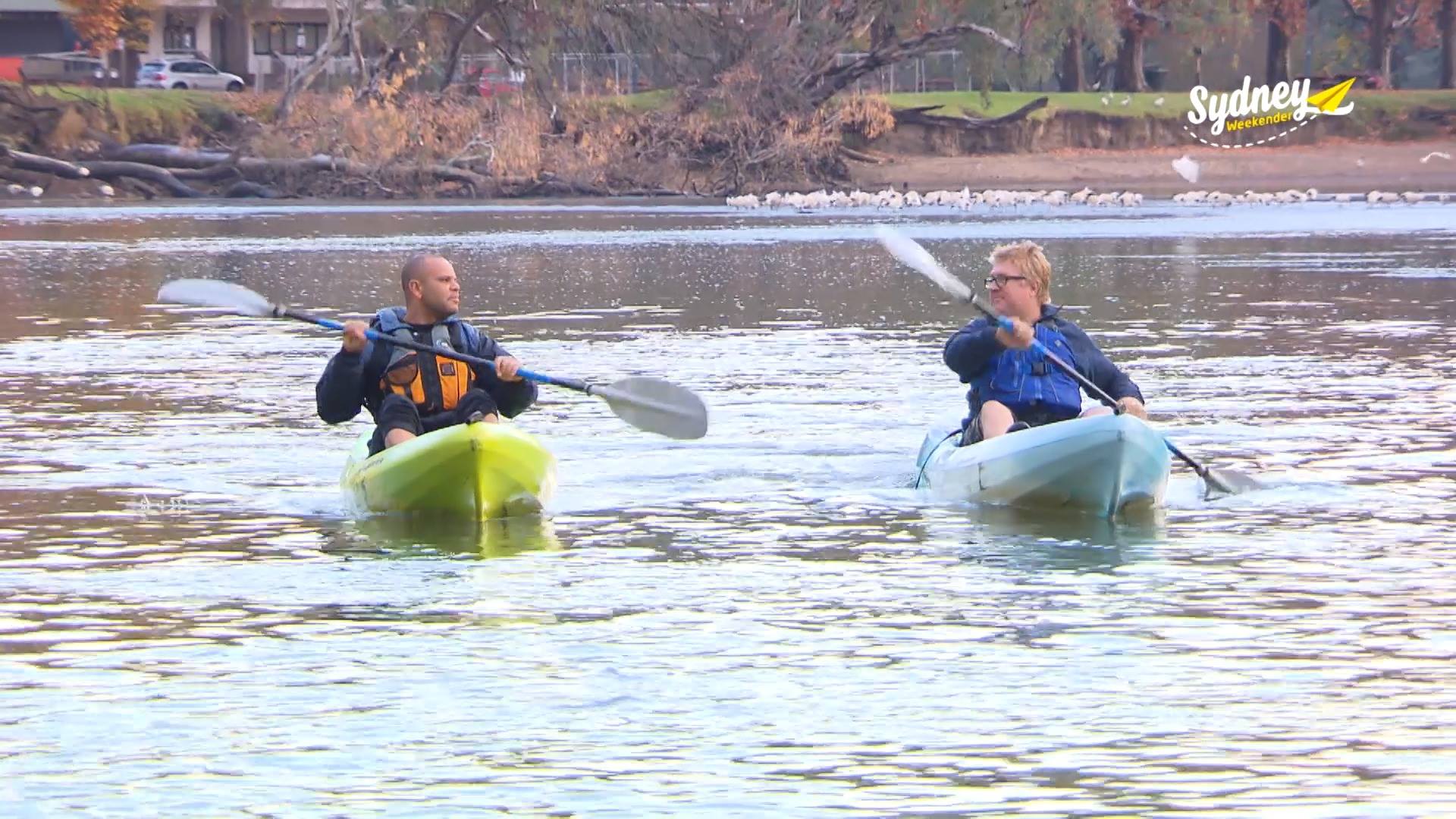 Canoeing in Albury Sydney Weekender
